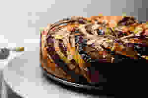 Babka με σοκολατένιο fudge