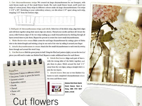 Being Seen To Be green: Week 2: Make T-Shirt Cut Flowers