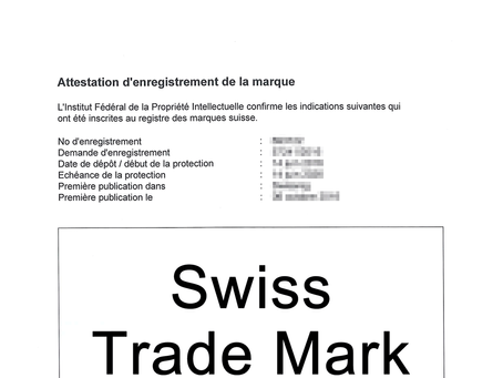 瑞士商標註冊申請簡介 [2018]