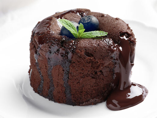 CHOCOLATE LAVA CAKE - შოკოლადის ლავა
