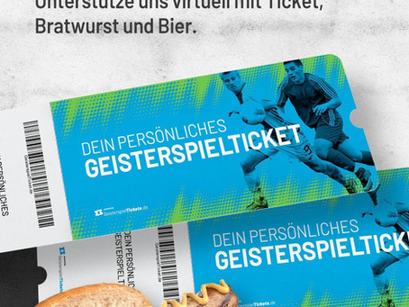 Sichert euch jetzt euer Geisterspiel Ticket!