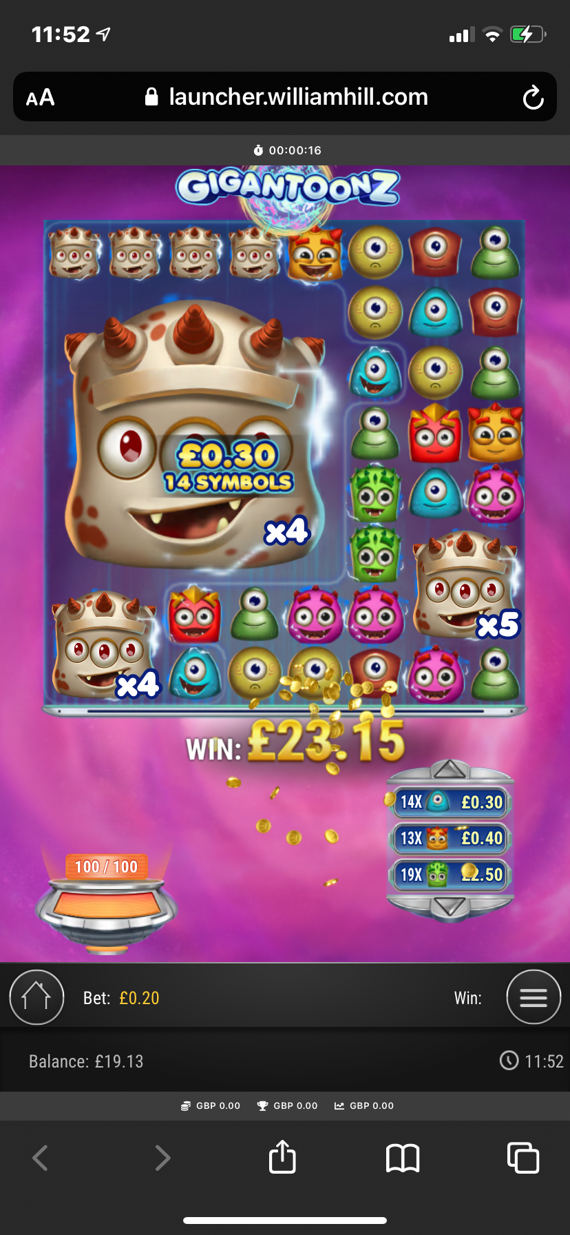 Finally beat gigantoonz content media