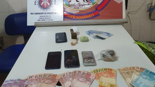 Durante operação conjunta, polícia apreende drogas em Irecê.