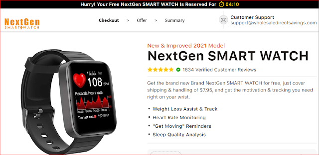 NextGen SmartWatch Fitness Tracker - Is 100% Scam Or legit content media