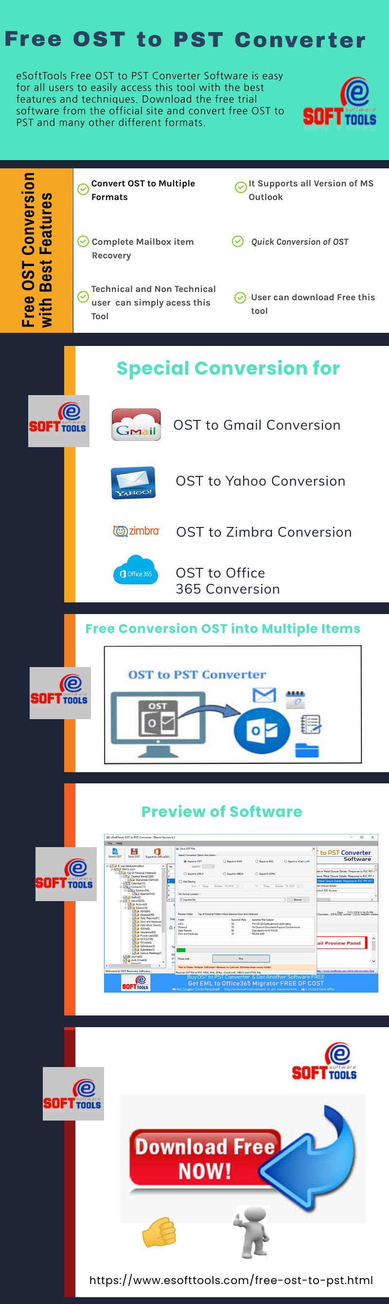 How to convert OST to PST content media