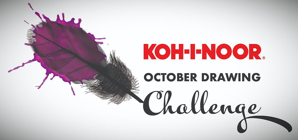 Koh-I-Noor October Drawing Challenge