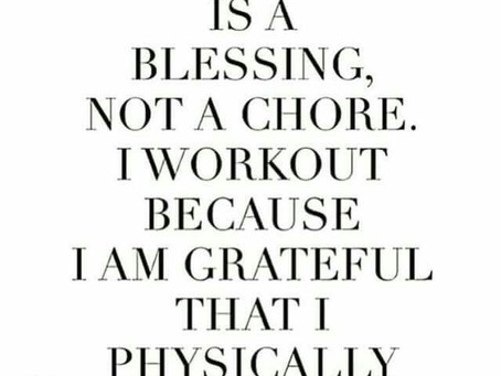 No excuses! Work out!