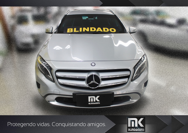 MB GLA200 Blindado - Ano 2014/15 - CGI Advance - Blindagem MK - Vidros HGS