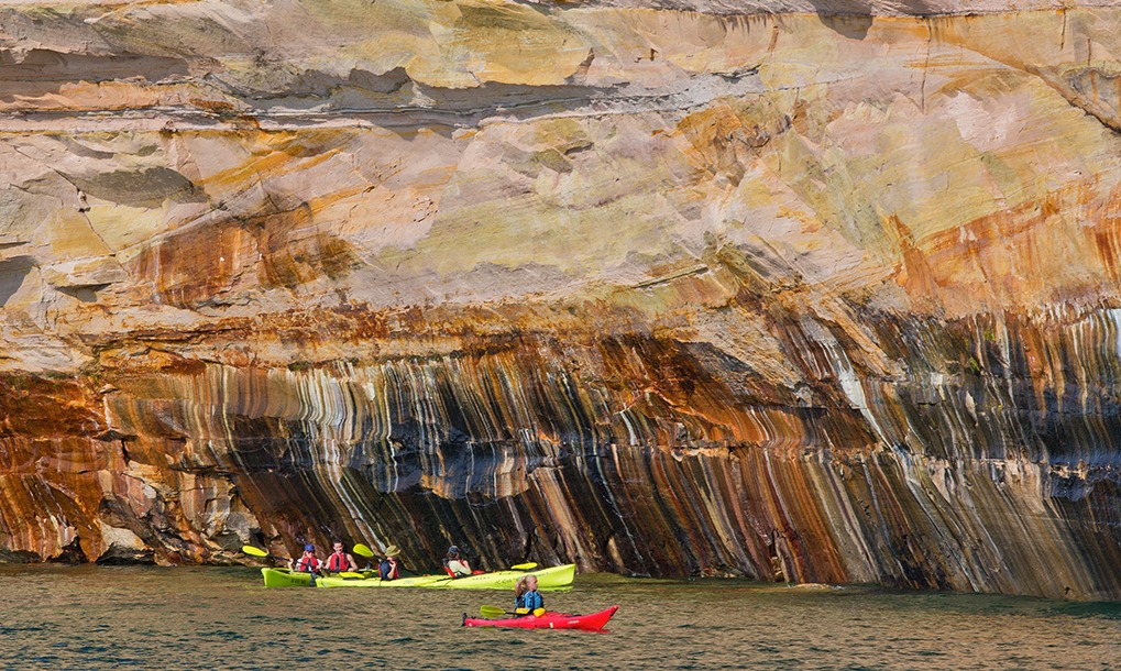 Kayaking on Lake Superior content media