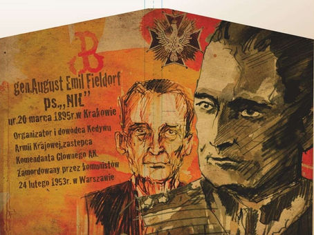 Symboliczne odsłonięcie muralu