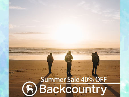 美國Backcountry戶外配備 夏季6折優惠