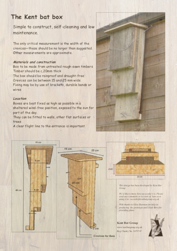 How to Make a Kent Bat Box Step By Step Instructions