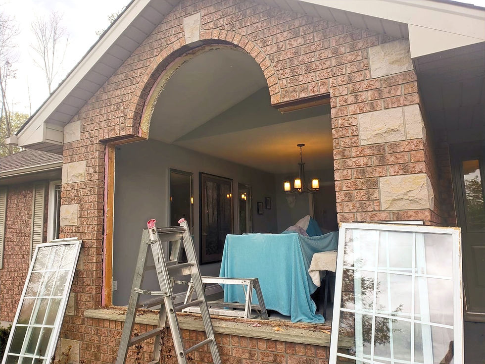 Vinyl window replacement