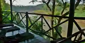 Luang Prabang au Laos vue mekong