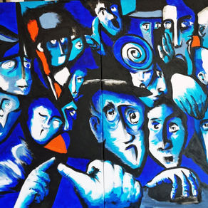 Jacques Robert, Un Monde qui fait Peur, Collection privée