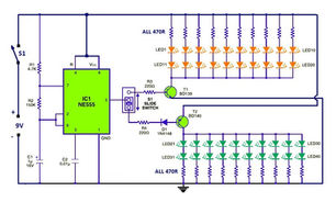 L59, LEDs flasher for Traffic Police