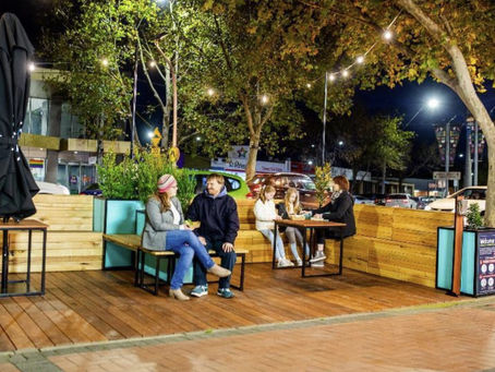 Tactical Urbanism - Alfresco Parklets in Wyndham Sep 2020