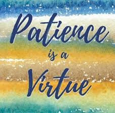 Patience is a Virtue