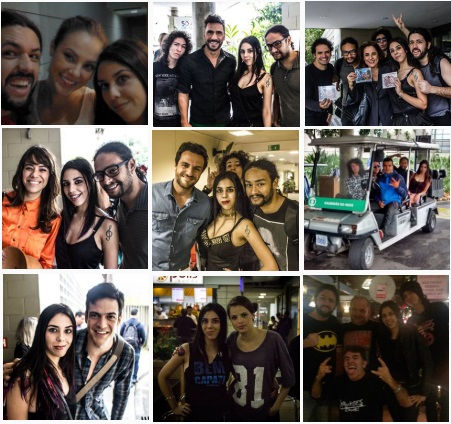 Rede Globo « Banda visita o Projac