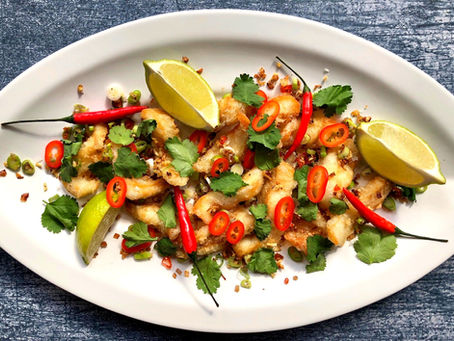 Crispy Fried Plaice with Sichuan Pepper Seasoning