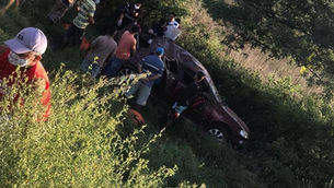 Capotamento de veículo deixa uma pessoa morta na BA-148, em São Gabriel.