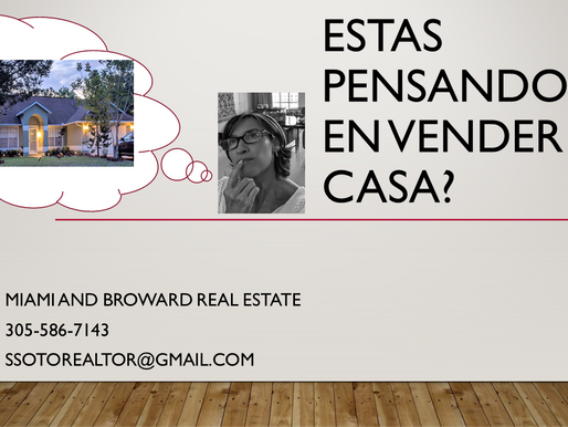 Piensas Vender tu Casa?