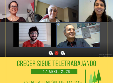 CRECER sigue Teletrabajando ( 17-04-2020 )