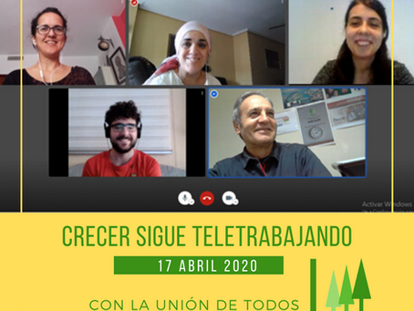 CRECER sigue Teletrabajando ( 17-04-2020 )