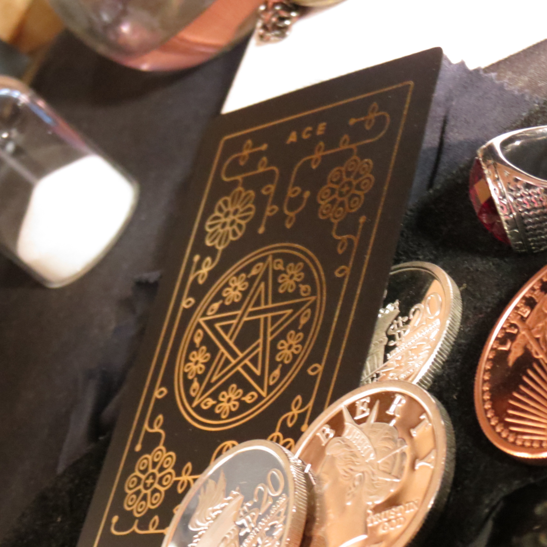 Card of the Day: Ace of Coins content media