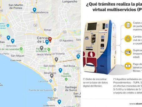 Huelga en Reniec ¿qué trámites se pueden realizar en las PVM y dónde se encuentran?
