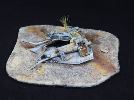 Custom Airspeeder Crash Landing