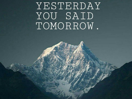 Yesterday You Said Tomorrow