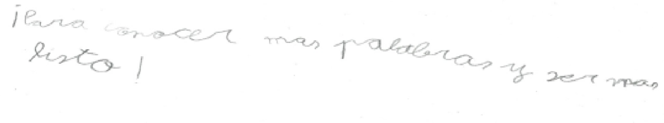 Figure 1: 'To learn more and be cleverer'