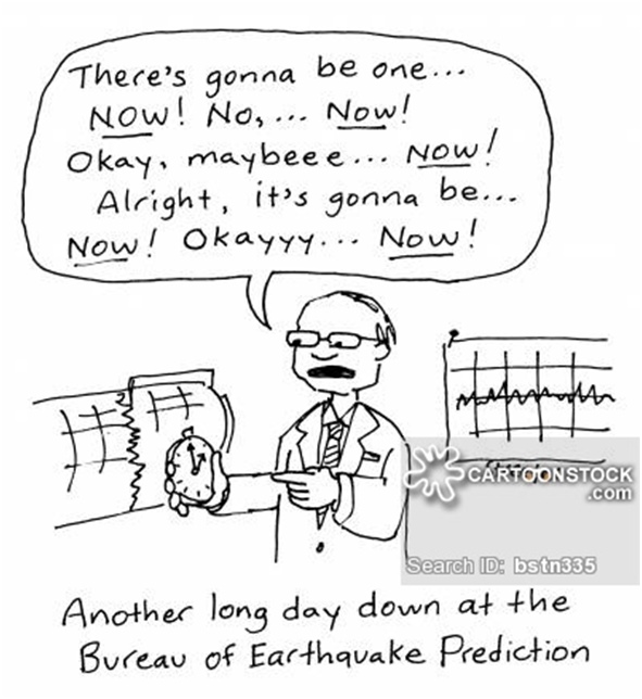 Earthquake Prediction Question content media