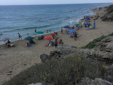 Hausstrand - Samstag mittags - Hauptsaison