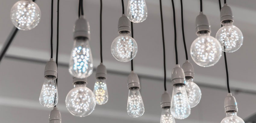 Consider LED lighting fixtures as a way to be more energy efficient with your new home design in Cincinnati
