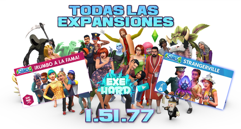 Sims 4 TODAS LAS EXPANSIONES +Update 1.51.77