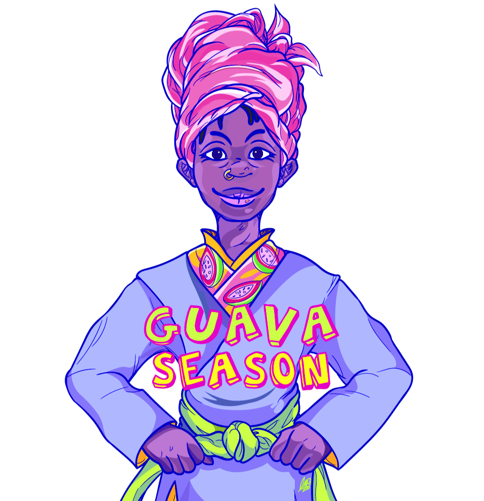 Guava Season mascot, Guava Season brand