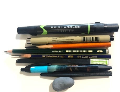 Pencil? Charcoal?? Pen??...Markers!?! HELP!!!