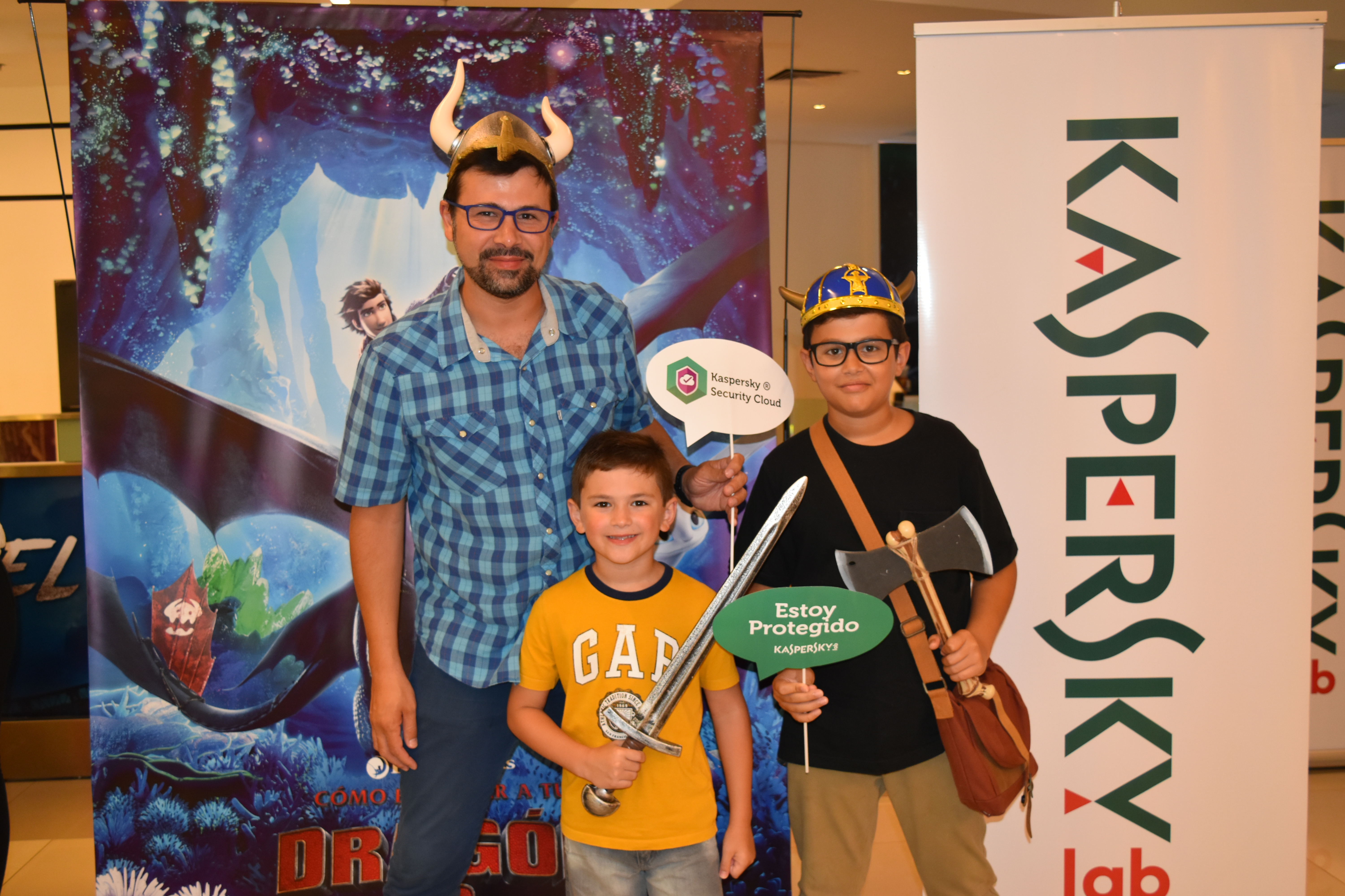 Fotos souvenir para Kaspersky