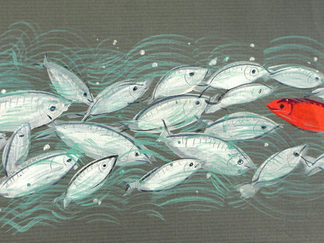 Swimming against the tide