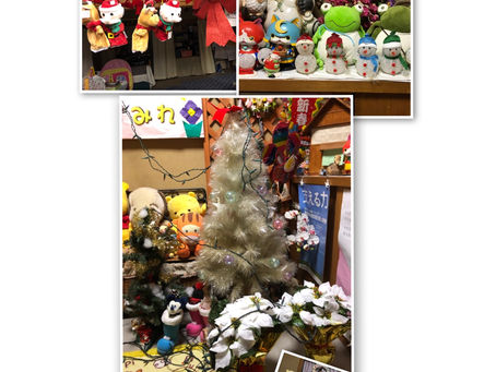 クリスマスの飾り付け始めました🎄