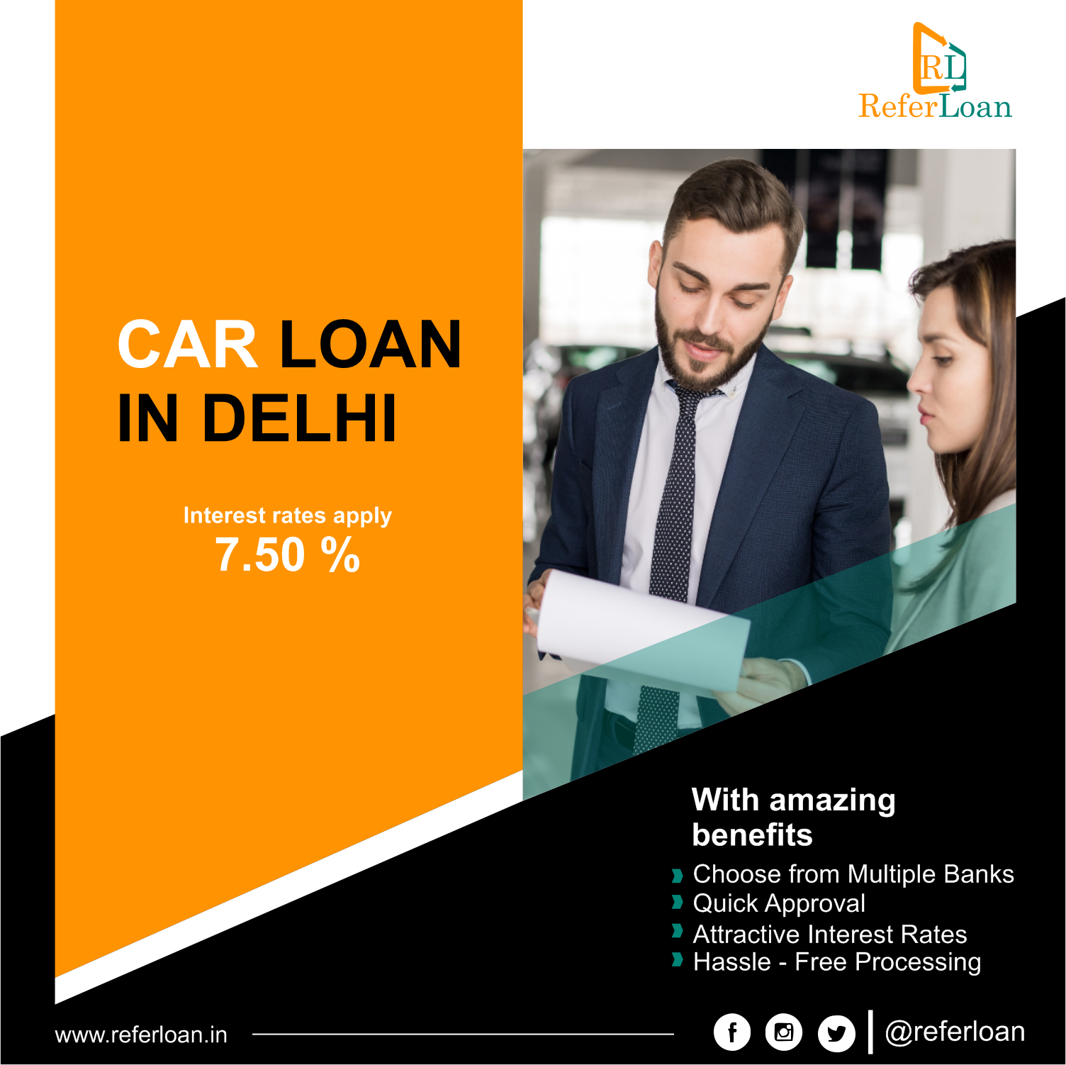 Car loan in delhi NCR content media