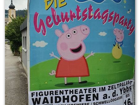 Das Figurentheater kommt!
13.-16.August - Waidhofen/Kreilhof