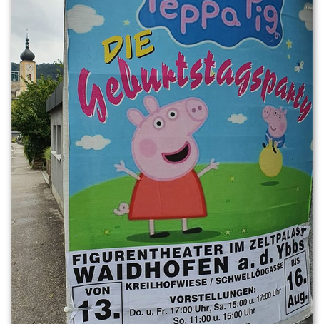 Das Figurentheater kommt!
13.-16.August - Waidhofen/Kreilhof