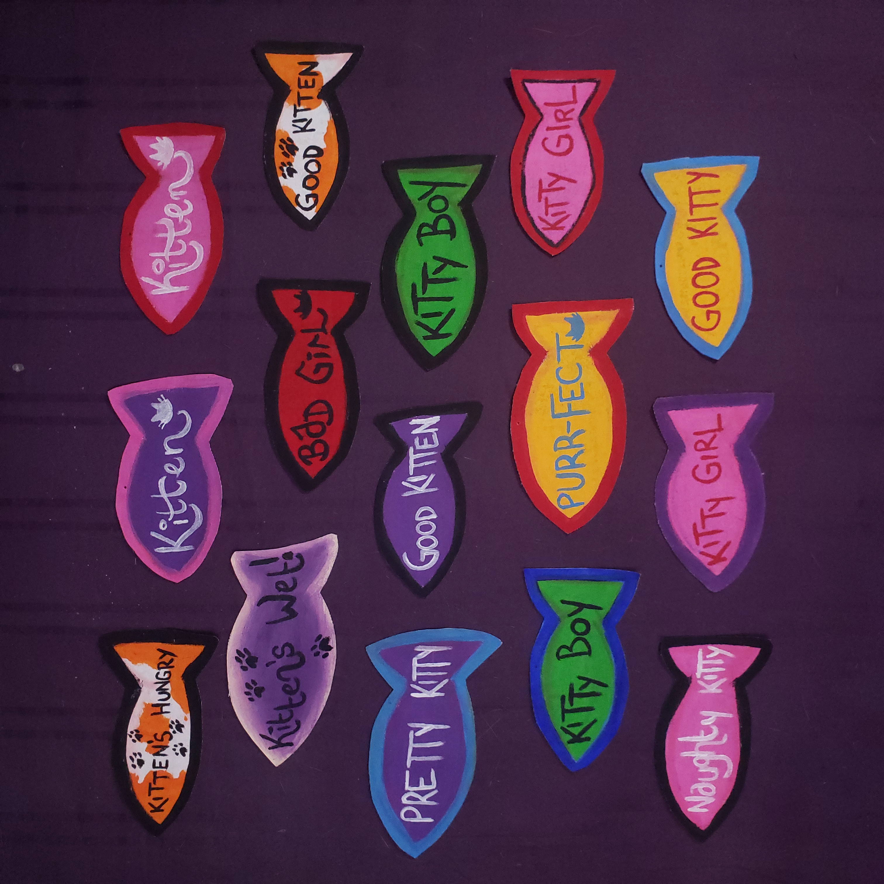 New Kitten Nametag Sew-On Patches $10 content media