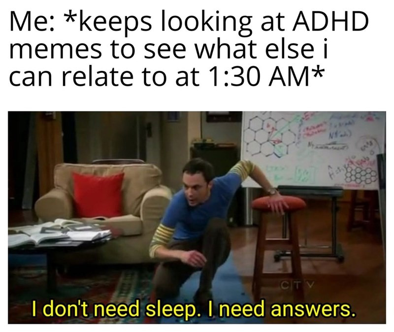 adhd meme