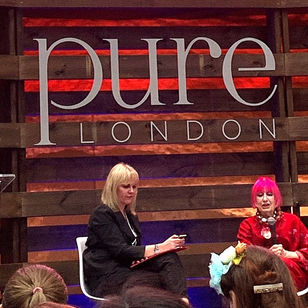 Dame Zandra Rhodes at Pure London