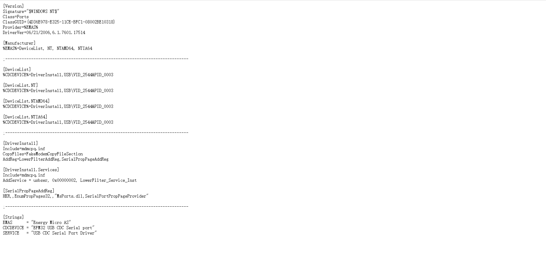 Flashing: driver cannot be installed by Windows 7 content media