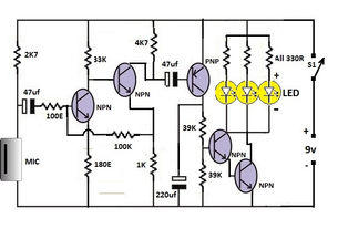 L24, Simple Clap Switch Circuit